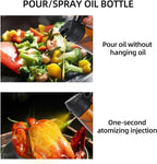 Aovdy 16oz/470ml Glass Oil Dispenser & Sprayer - Image 6
