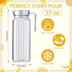 Didaey 4 Pcs Acrylic Water Pitcher - Image 2