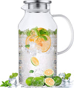 Bivvclaz 2.6 Liter 88 oz Glass Pitcher by Bivvclaz