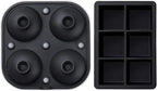 Samuelworld Large Silicone Premium Ice Trays, 2 Inches Big Cubes & 2.5 Inches - Image 5