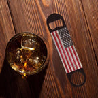 Usa Flag Stainless Steel Bottle Opener Pledge of Allegiance Written on A - Image 7