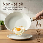 Pots and Pans Set Non Stick Non-Toxic 22 Pcs Ceramic Cookware Sets Nonstick - Image 3