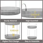 Asayuee 360 Rotating Makeup Organizer, 3 Tier Large Capacity Make Up Organizers - Image 4