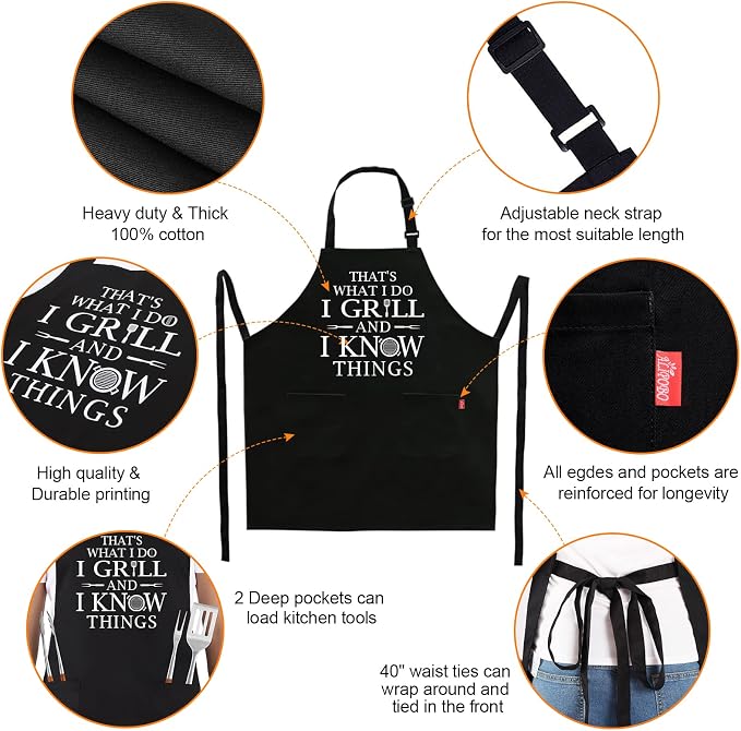 Funny Grilling Aprons for Men - Image 3