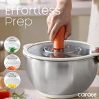 CAROTE Stainless Steel Mixing Bowls - Image 4