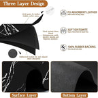Absorbent Coffee Mat, Hide Stain Rubber Backed Absorbent Dish Drying Mat - Image 4