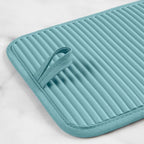 KitchenAid Ribbed Soft Silicone Pot Holder 2-Pack Set, Mineral Water Aqua - Image 5