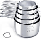 TILUCK Stainless Steel Measuring Cups Set, Kitchen Gadgets by TILUCKBringsGoodLuck