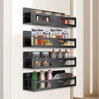 Magnetic Spice Rack for Refrigerator, Magnetic Shelf for Fridge Space Saving - Image 9