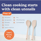 Non-Toxic Platinum Silicone Kitchen Utensil Set of 2 – Non-Scratch Cooking - Image 4