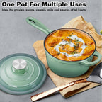 Enameled Cast Iron Sauce Pan - Image 3