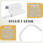 Yaocom 12.4 Inches Cabinet Door Paper Towel Holder Camper Under Sink No - Image 5