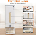 Lifewit 2 Pack Rice Dispenser 25 Lbs, Rice Storage Container Sealed Moisture - Image 4