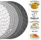 Tidponra Trivet Mats Set for Hot Dishes, 5 Heat Resistant Pot Holders Kitchen - Image 4