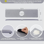 Stone Faucet Mat for Kitchen Sink, Faucet Mat Fast Drying Diatomite, Sink - Image 2