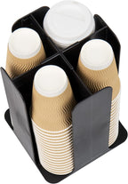 Mind Reader Cup and Lid Carousel, Countertop Org, Coffee Bar, Beverage Cup - Image 5