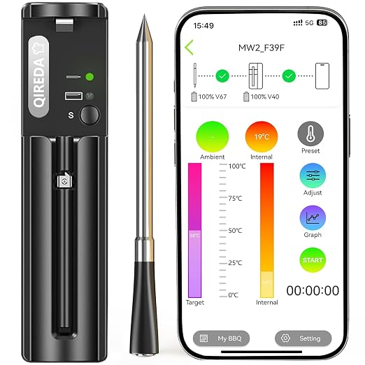 Wireless Meat Thermometer Digital by WirelessMeatThermometer