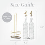 COOK WITH COLOR Glass Olive Oil Bottle Dispenser - Image 3