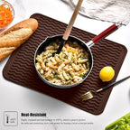 Large 17" x 14" Silicone Dish Drying Mat - Image 6