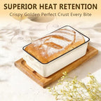 Wildone 2 in 1 Enameled Cast Iron Bread Pan - Image 5