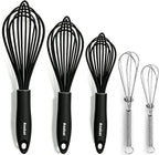 Anaeat Kitchen Whisk Set of 5, Egg Beater Milk ​Blender by Anaeat