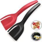 2 in 1 Flipper Spatula with tongs by NAMAPRODX