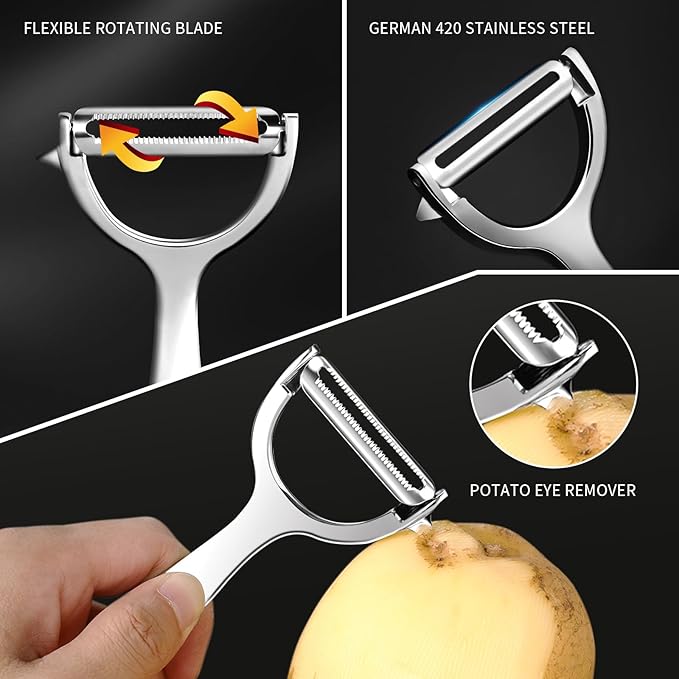 MAD SHARK Ultra Sharp Vegetable Peelers - Image 4