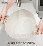 MICHELANGELO 4.3 Quart Nonstick Soup Pot - Image 5