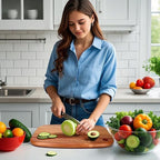Large Acacia Wood Cutting Boards - Image 5