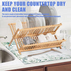 Sage Eucalyptus Dish Drying Mat - Image 5