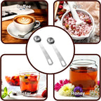 Measuring Spoons, Small Metal Teaspoons - Image 7