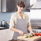 NLUS 2 Pack Kitchen Cooking Aprons, Adjustable Bib Soft Chef Apron - Image 7