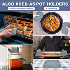 Walfos Silicone Trivets for Hot Pots and Pans - Image 2