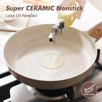 SENSARTE Ceramic Nonstick Frying Pan Skillet - Image 8