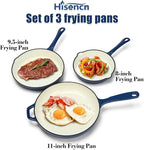 Hisencn Enameled Cast Iron Skillet Set - Image 2