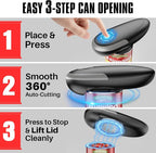 Electric Can Opener, One-Touch Automatic Can Opener - Image 3