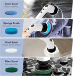 Electric Bathroom Cleaning Brush, Cordless Spin Scrubber Full Body Waterproof - Image 2