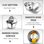 P&P CHEF Khaki Mixing Bowls - Image 3
