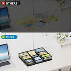 Marbrasse Desk Drawer Organizer, Metal Mesh Drawer Organizer Tray - Image 6