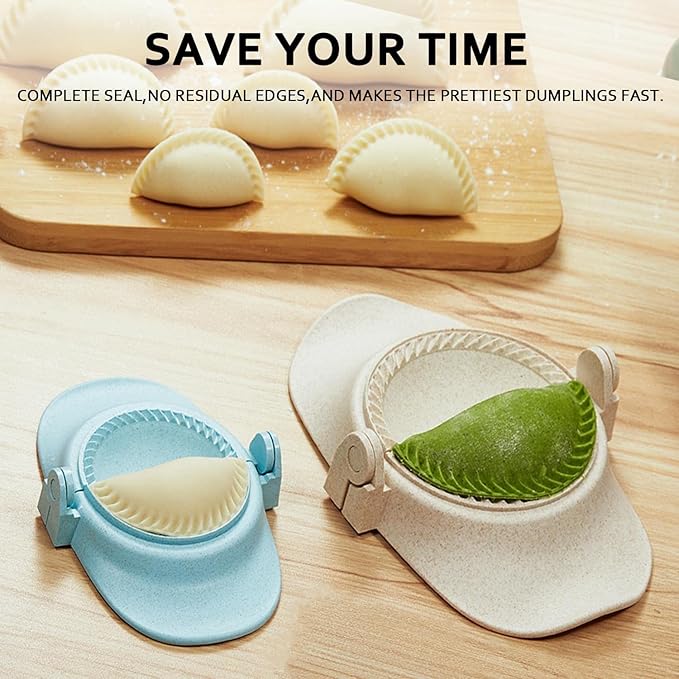 Empanada Maker Press, 5 Inch Extra Large Dumpling Maker Set - Image 6