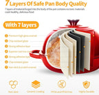 ONKO Dutch Oven For Sourdough Bread Baking, 6QT Enameled Cast Iron Dutch Oven - Image 3