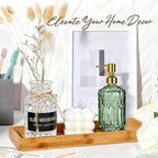 COHOSEGE 17 Oz Green Glass Kitchen Soap Dispenser - Image 9