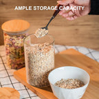 YUNCANG Glass Food Storage Jars 50oz - Image 4