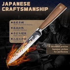 Huusk Kitchen Utility Knife 5.5" Paring Knife Ultra Sharp High Carbon Steel - Image 3