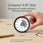 Searon Quiet Visual Timer with Magnet, Countdown Timer with Rainbow Disk and - Image 9