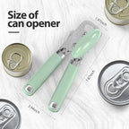 Safring Can Opener Manual, Heavy Duty Stainless Steel Smooth Edge Can Opener - Image 2