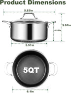 Hybrid Nonstick 5 QT Stockpot - Image 2