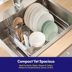 Dish Drying Rack 3 Piece Dish Drainer - Image 5