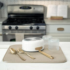 S&T INC. Dish Drying Mat, 16” x 18”, Absorbent Microfiber Kitchen Counter Mat - Image 4