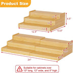 Expandable Bamboo Can Rack Organizer - Image 6
